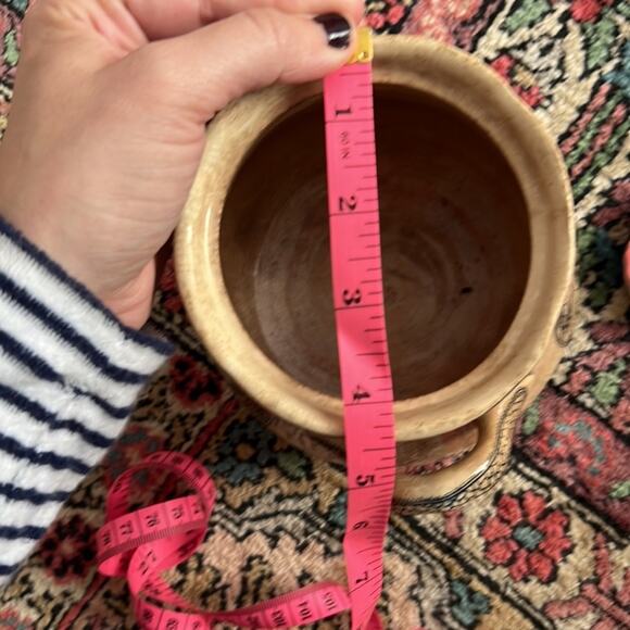 19th Century Drinking Vessel/Jug January 8, 1880 - Old Hall Excelsior Blue - Picture 7 of 9